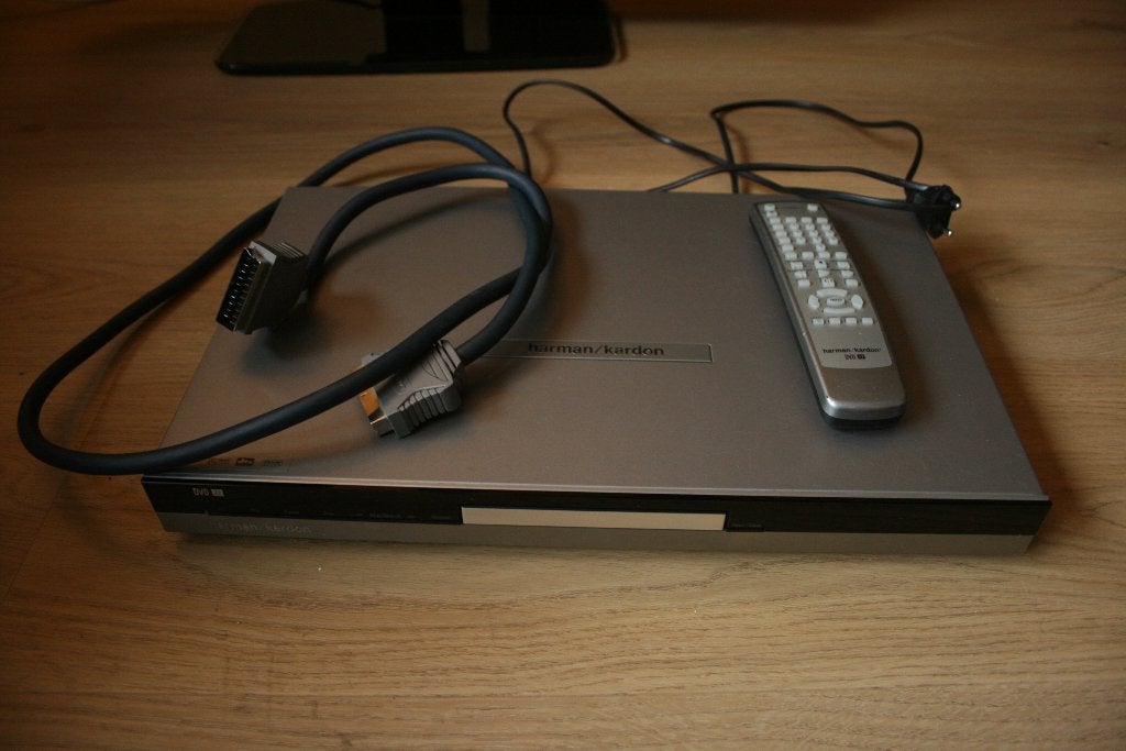 Harman Kardon DVD 27 cd/dvd-speler incl scartkabel, Ophalen, Gebruikt, Dvd-speler, Overige merken