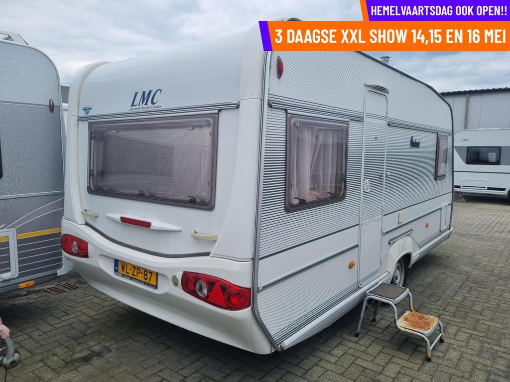 LMC DOMINANT 490 K1 VOORTENT + FRANSBED + DOUCHE, Caravans en Kamperen, Hordeur, Rondzit, Bedrijf, 6 tot 7 meter