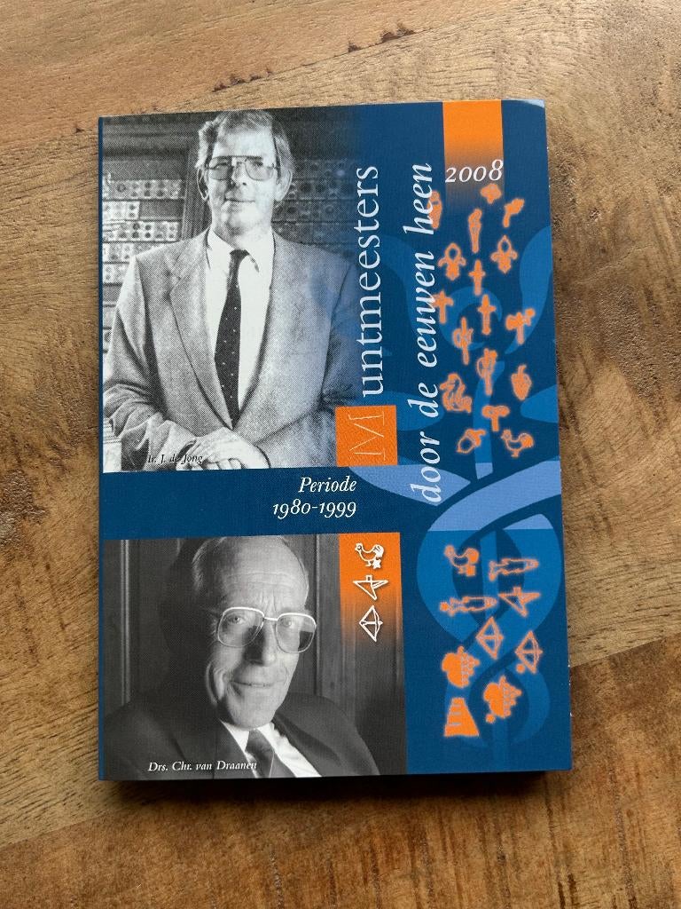 Muntmeesters door de eeuwen heen 2008, Postzegels en Munten, Munten | Nederland, Ophalen of Verzenden, Koningin Beatrix, Euro's