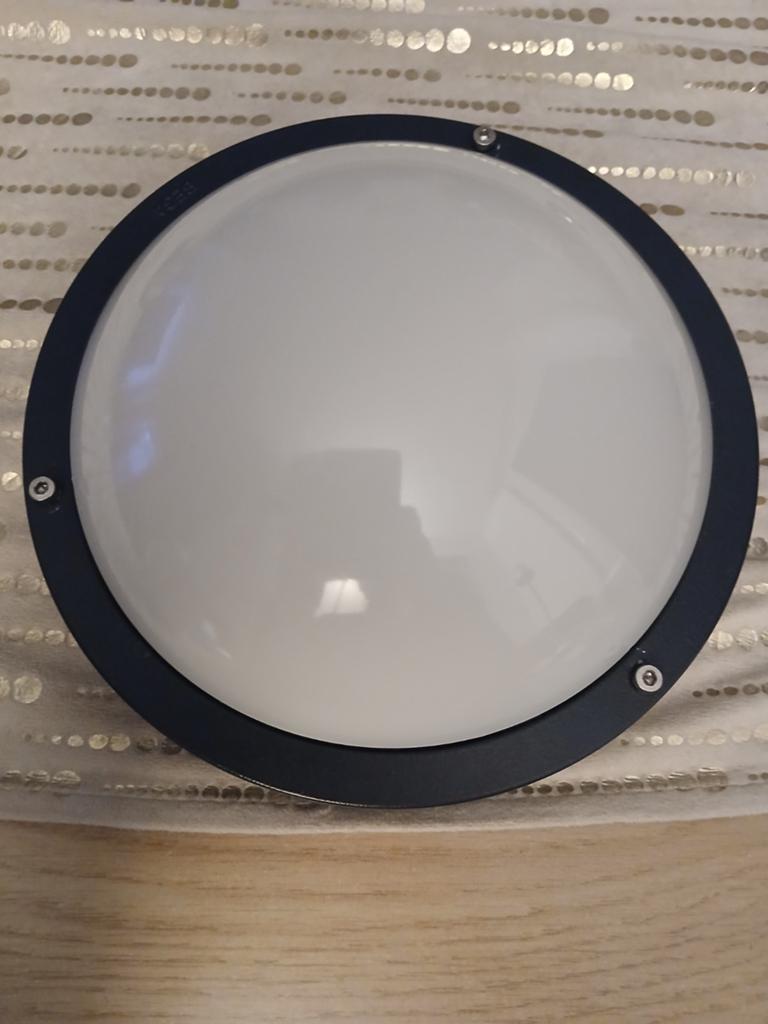 Lamp Bega, Wandlamp/Buitenlamp, Ophalen of Verzenden, Gebruikt, Metaal, Functioneel, Industrieel
