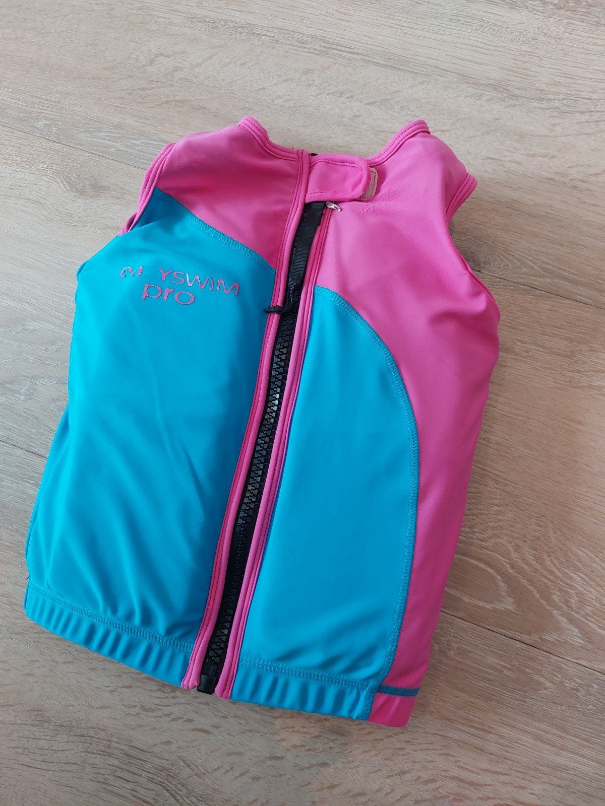 EasySwim Pro zwemvest - Roze/Blauw M | zwemles, Ophalen, Overige typen, Zo goed als nieuw, Roze