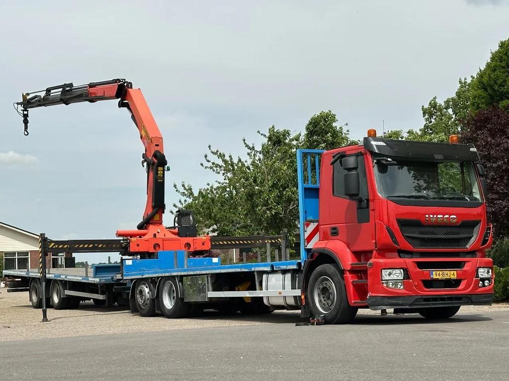 Iveco Stralis 420 !KRAAN/CRANE/GRUE/ Palfinger 22TM! RADIO R, Auto's, Euro 6, Iveco, Bedrijf, Diesel