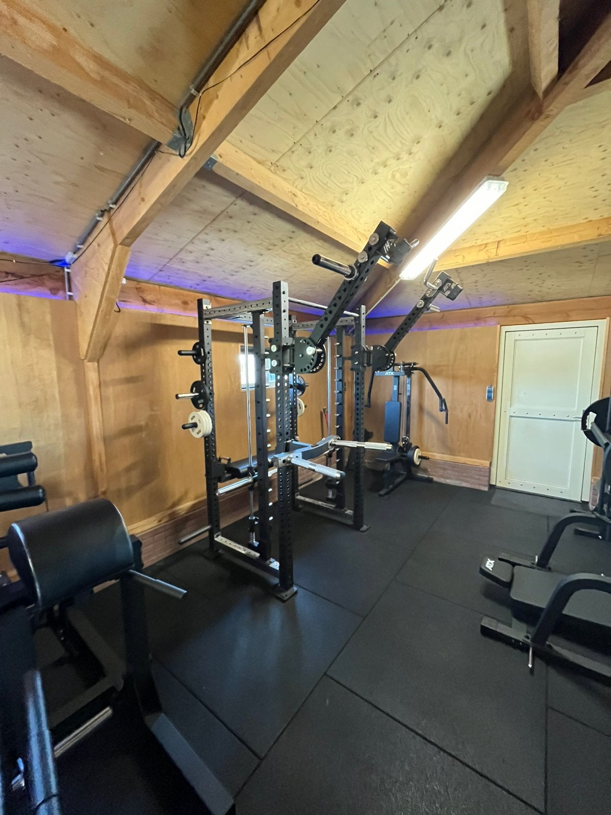 Atletica R8 Powerrack incl. Accessoires, Ophalen, Zo goed als nieuw, Overige typen
