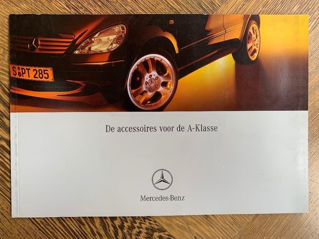 Folder brochure Mercedes-Benz A-klasse Accessoires W168 2001, Nieuw, Mercedes-Benz, Mercedes, Ophalen of Verzenden