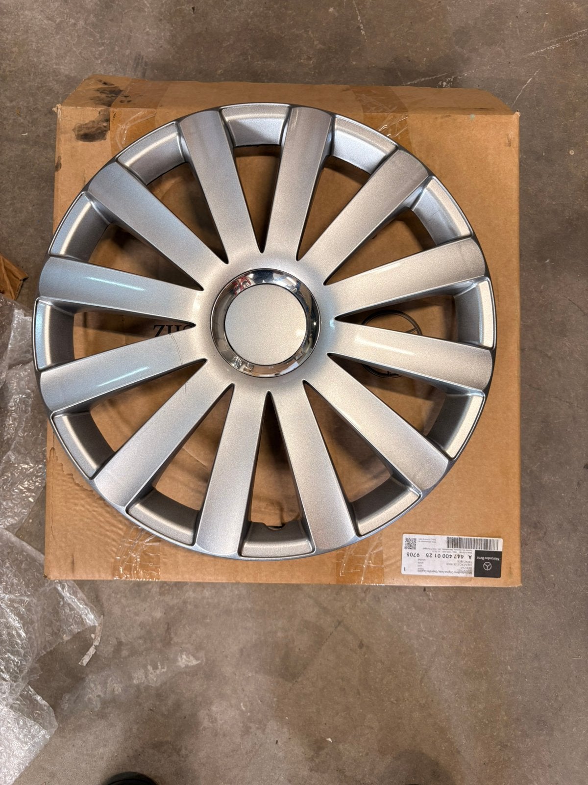 Mercedes-benz Vklasse vito 16inch wieldoppen, Ophalen of Verzenden, Zo goed als nieuw