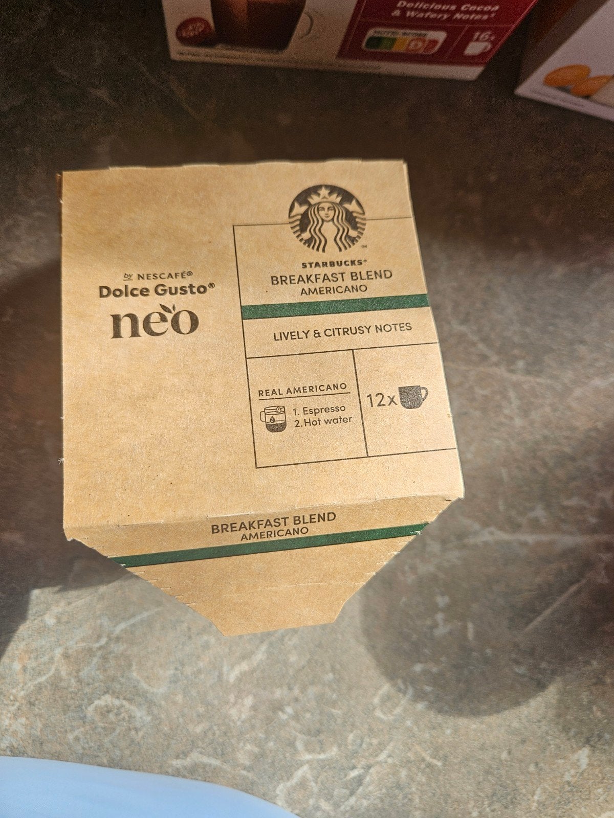 Dolce Gusto Neo Starbucks Americano Pads (11 stuks), Koffiepads en cups, Overige modellen, 10 kopjes of meer, Nieuw