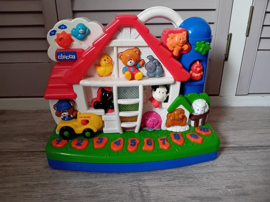 Chicco Speelhuisje met Geluid, Ophalen, Gebruikt, Overige typen, Met geluid