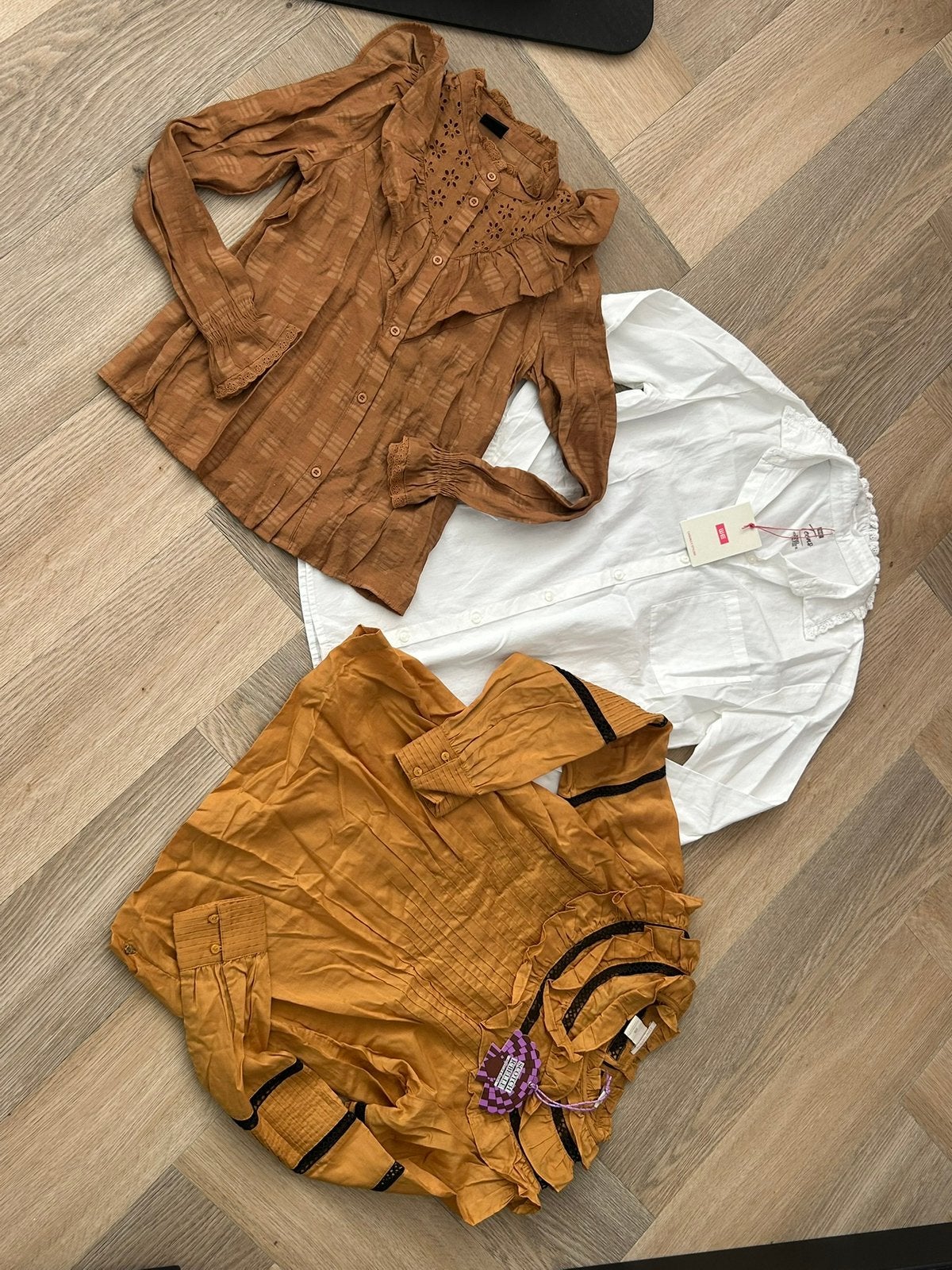 Nieuw blouse scotch, WE en Shoeby mt 146/152 t.w.v 160, Ophalen of Verzenden, Nieuw, Meisje, Overhemd of Blouse