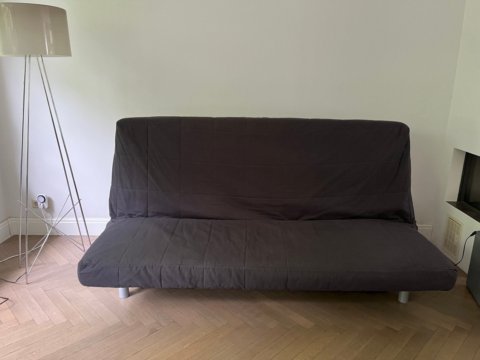 Slaapbank, Ophalen, Gebruikt, Tweepersoons, 140 cm