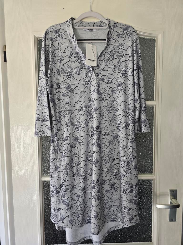 Nieuwe jurk mepa travel L grijs, Kleding | Dames, Ophalen of Verzenden, Nieuw, Grijs