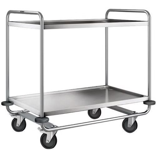 RVS Blanco keuken trolley horeca oerdegelijke kwaliteit️️️️️, 100 liter of meer, Ophalen, Zo goed als nieuw, Transportkar