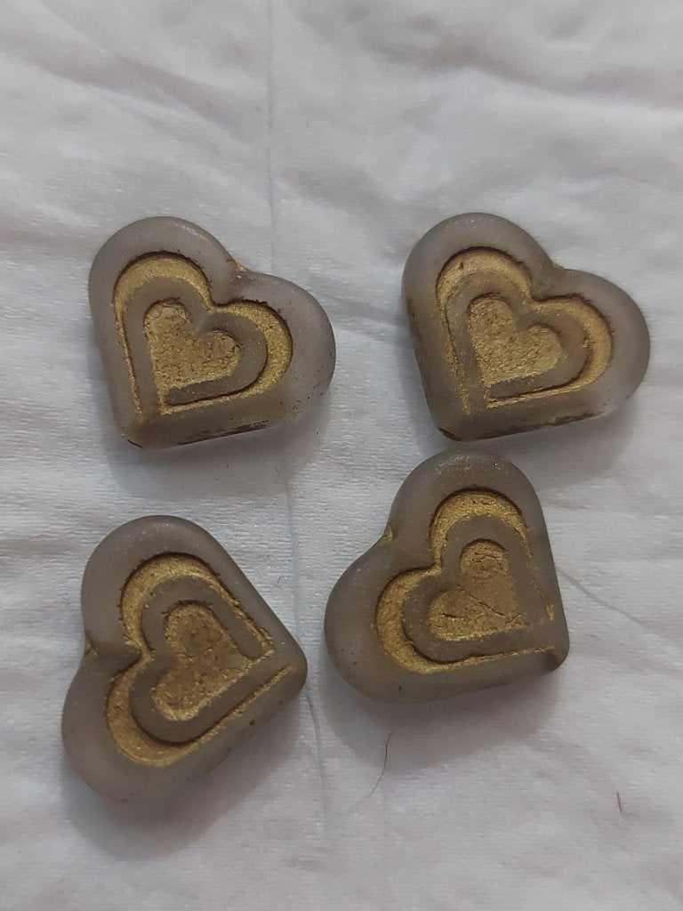 🧡🧡 Tsjechische hart in hart glaskralen 🧡🧡, Verzenden, Nieuw, Kraal