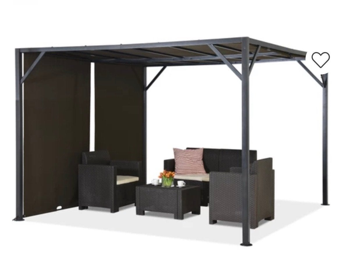 Hagelnieuwe metalen pergola 3x4m, Tuin en Terras, Partytenten, Ophalen, Minder dan 4 meter, Nieuw, Paviljoen