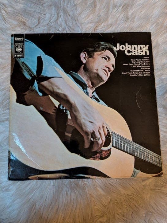 Johnny Cash - Johnny Cash LP (CBS S 63293), LP, Gebruikt, Overige genres, Ophalen of Verzenden
