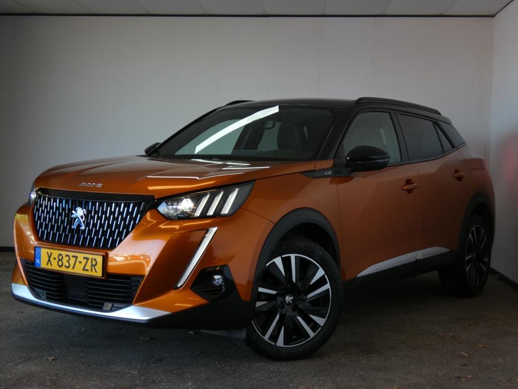 Peugeot 2008 1.2 PureTech GT Pack (bj 2021), Gebruikt, Euro 6, Automatische klimaatregeling, Handgeschakeld