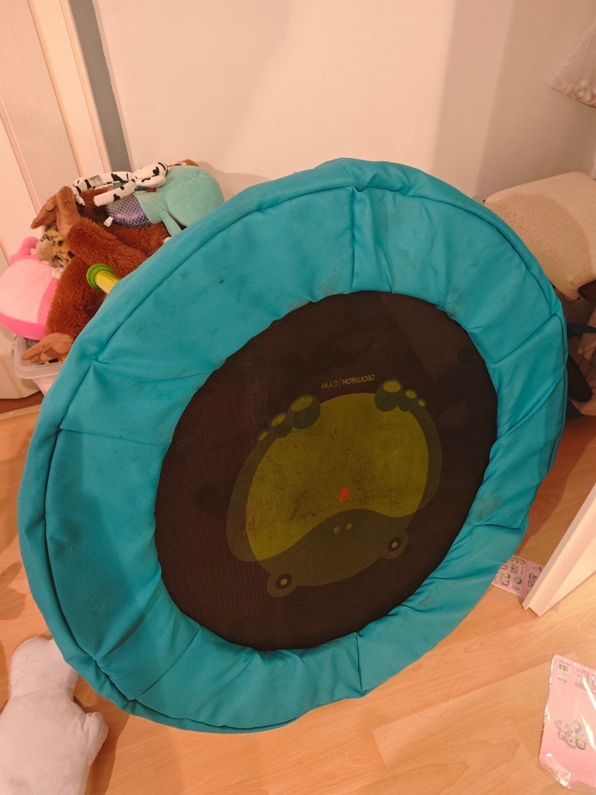 Decathlon Minitrampoline voor kinderen, Ophalen, Gebruikt