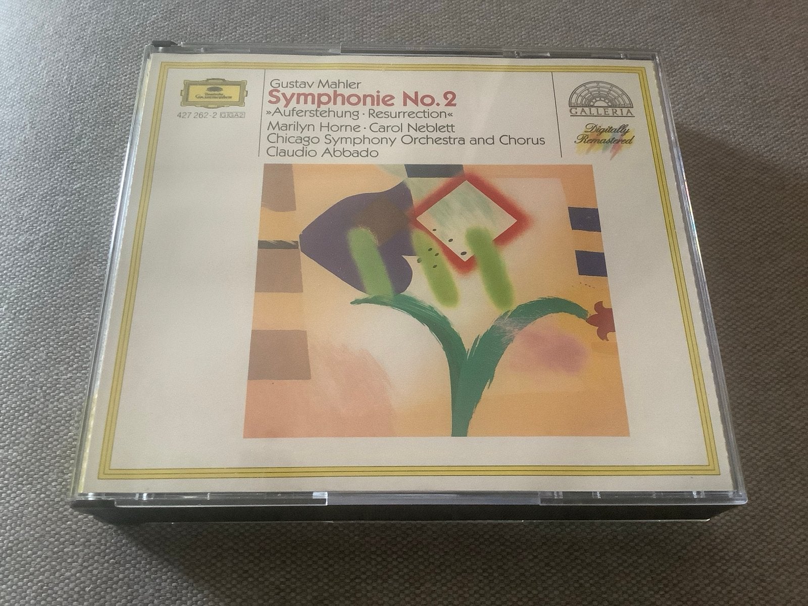 Gustav Mahler - Symfonie Nr. 2 "Auferstehung" ( 2CD), Gebruikt, Symfonie, Mahler, Ophalen of Verzenden
