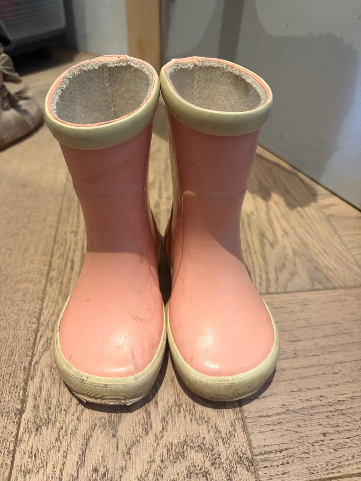 Roze Bergstein regenlaarsjes maat 20, Ophalen of Verzenden, Gebruikt, Meisje, Laarzen