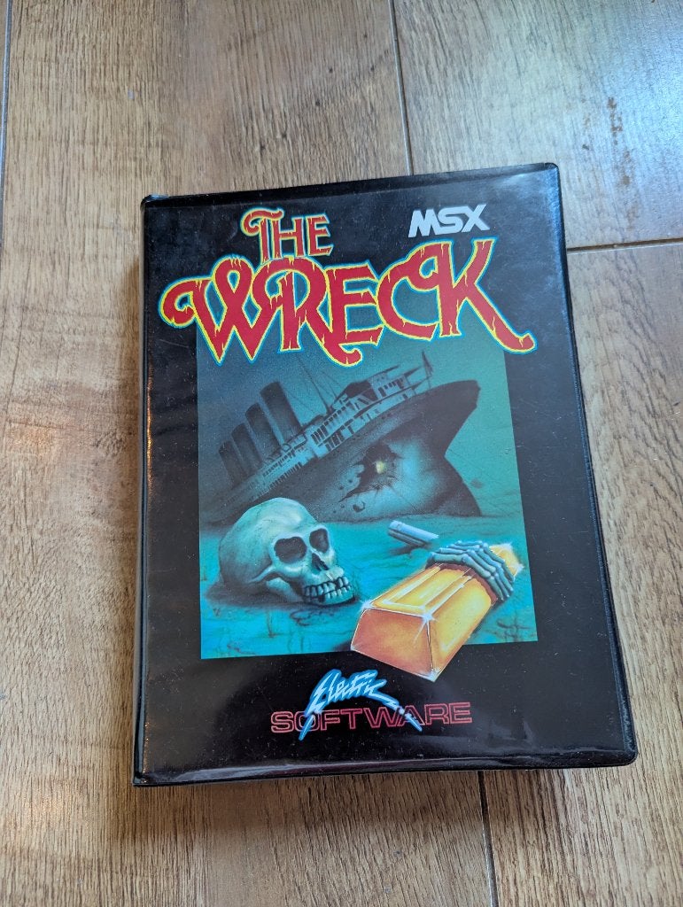 MSX Spel - Electric Software the Wreck, Ophalen of Verzenden
