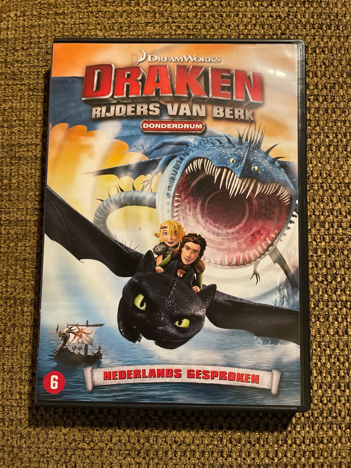 DreamWorks Draken: Rijders van Berk - Donderdrum (DVD), Avontuur, Bonusmateriaal, Nederlands, Tv-serie