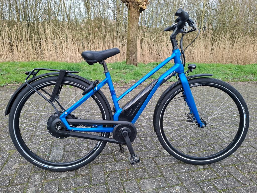 Nette elektrische Sparta R5te damesfiets/e-bike, Defect(?), Ophalen, Sparta, Versnellingen, Zo goed als nieuw