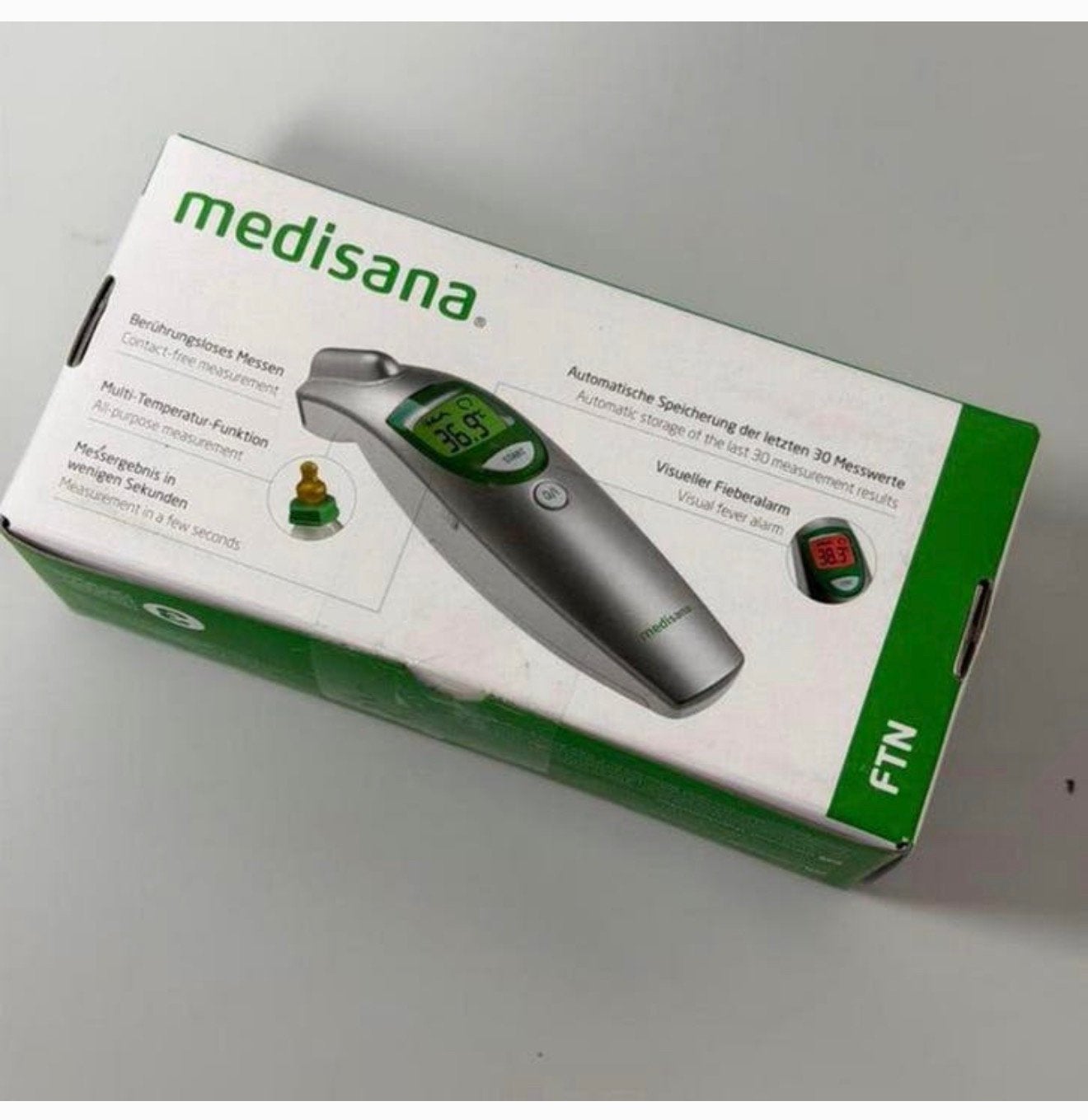 Medisana FTN Digitale Voorhoofdthermometer 6-1 thermometer, Diversen, Nieuw, Ophalen of Verzenden, H, H