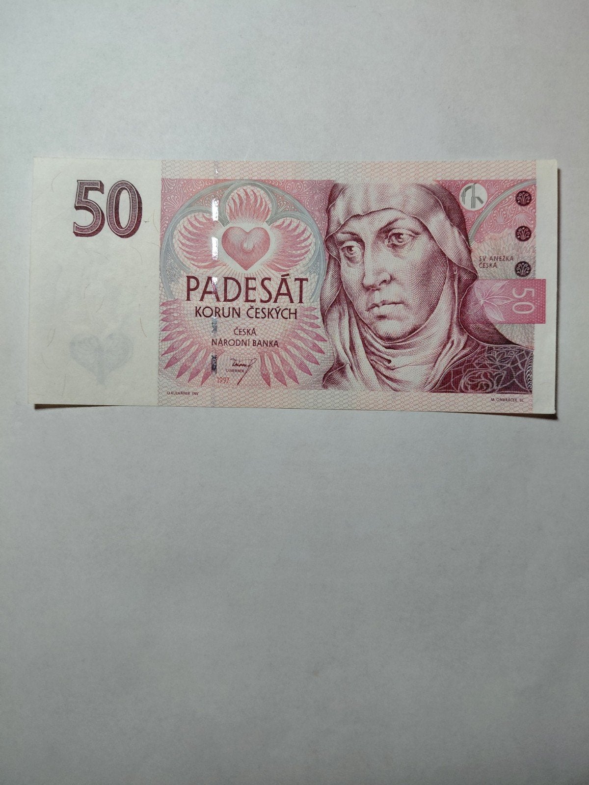 Tsjechië 50 korun 1997, Ophalen of Verzenden, Overige landen