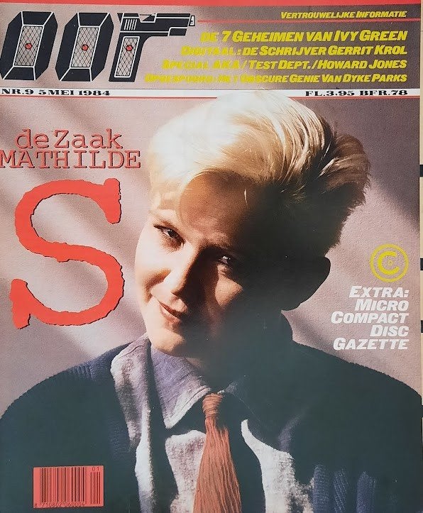 OOR 9-1984 Santing Ivy Green Test Dept Howard Jones Special, Boeken, Ophalen of Verzenden, Zo goed als nieuw, Muziek, Film of Tv