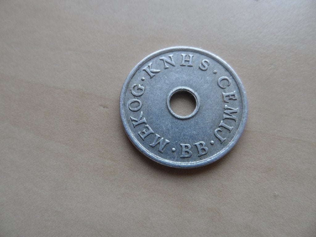 Koffie munt kantine penning MEKOG, Postzegels en Munten, Ophalen of Verzenden, Overige materialen