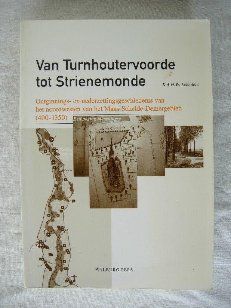 Leenders Van Turnhoutervoorde tot Strienemonde Demergebied, 20e eeuw of later, Verzenden, K.A.H.W. Leenders, Zo goed als nieuw