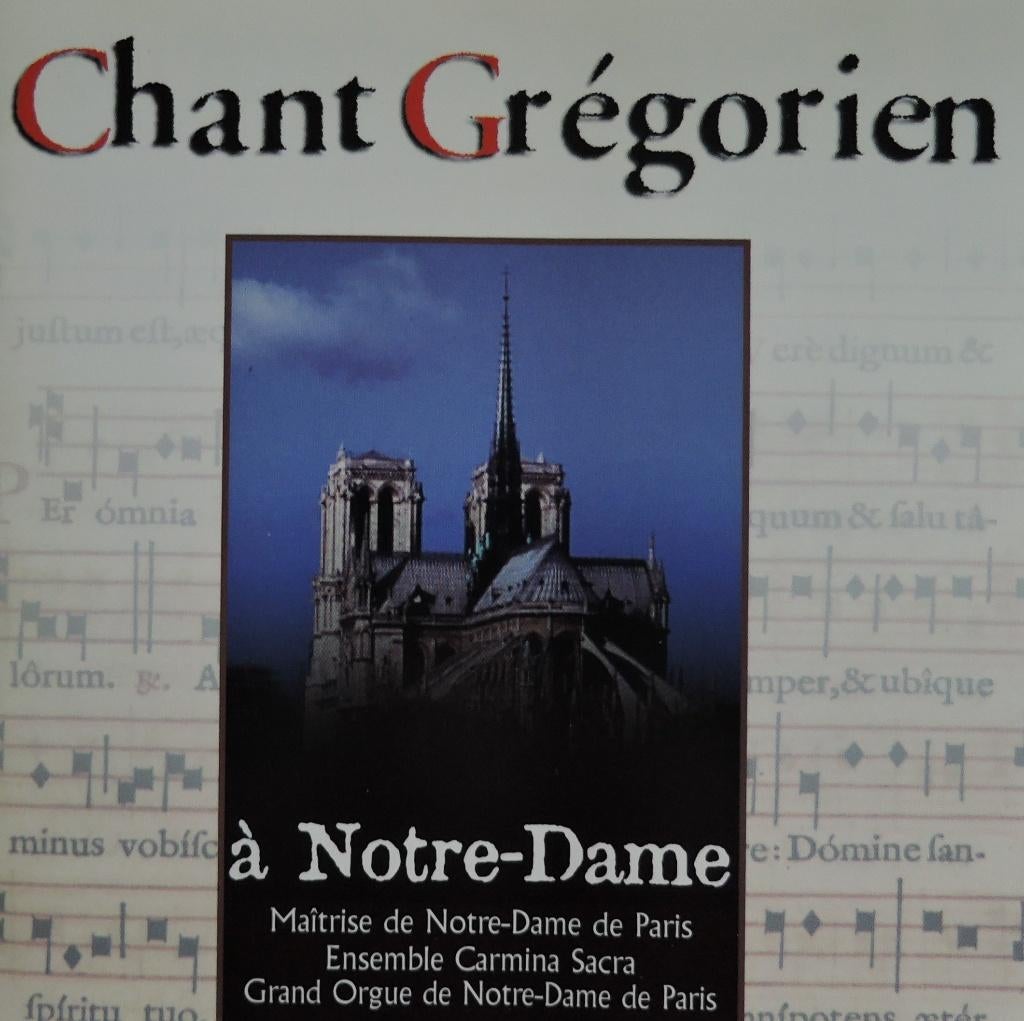 Chant Grégorien à Notre-Dame - Rca Red Seal/BMG - 1996 - DDD, Ophalen of Verzenden, Middeleeuwen en Renaissance, Zo goed als nieuw