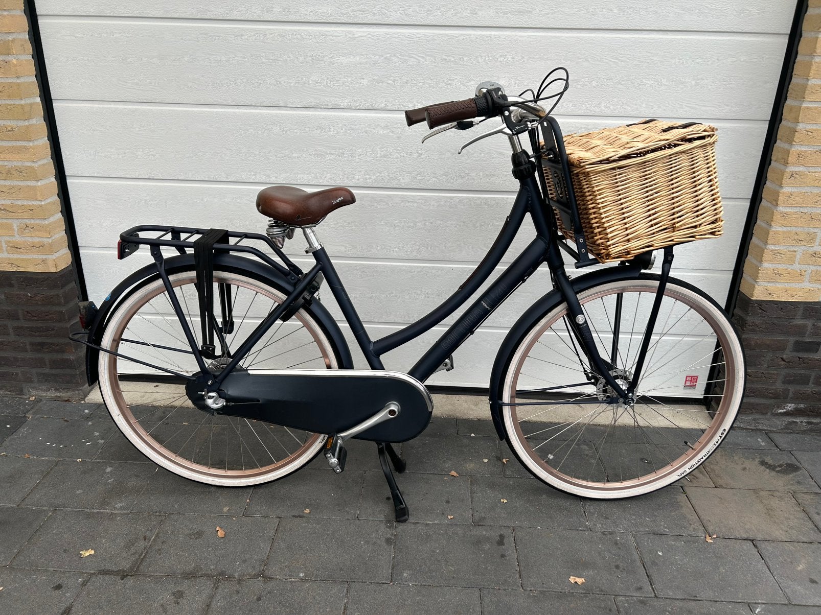 Cortina U4 50cm Millionaire Blue Damesfiets Z.G.A.N., Versnellingen, Zo goed als nieuw, 50 tot 53 cm, Trommelrem