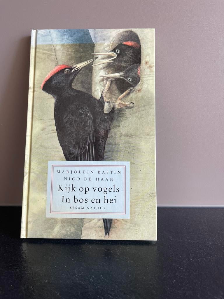 Marjolein Bastin, kijk op vogels in bos en hei. Nette staat!, Ophalen of Verzenden, Zo goed als nieuw, Vogels, Marjolein Bastin