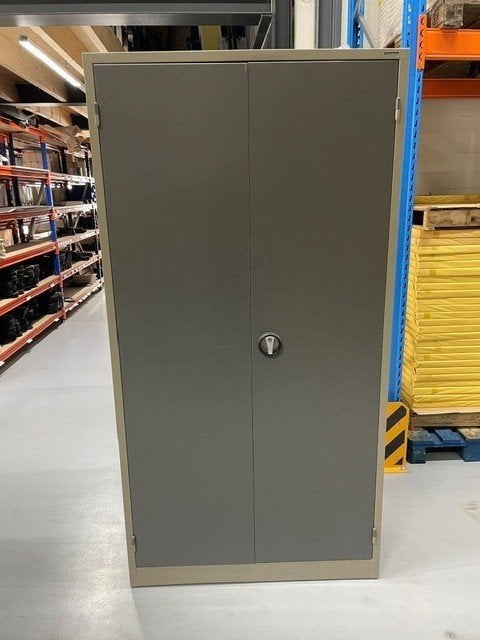 Stalen kast, Huis en Inrichting, Kasten | Roldeurkasten en Archiefkasten, Ophalen, Gebruikt, 50 tot 100 cm, 150 tot 200 cm