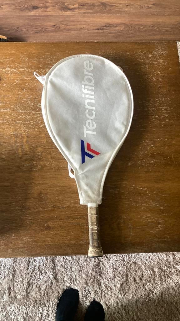 Tennisracket van tecnifibre, Sport en Fitness, Tennis, Ophalen, Zo goed als nieuw, Racket, Overige merken