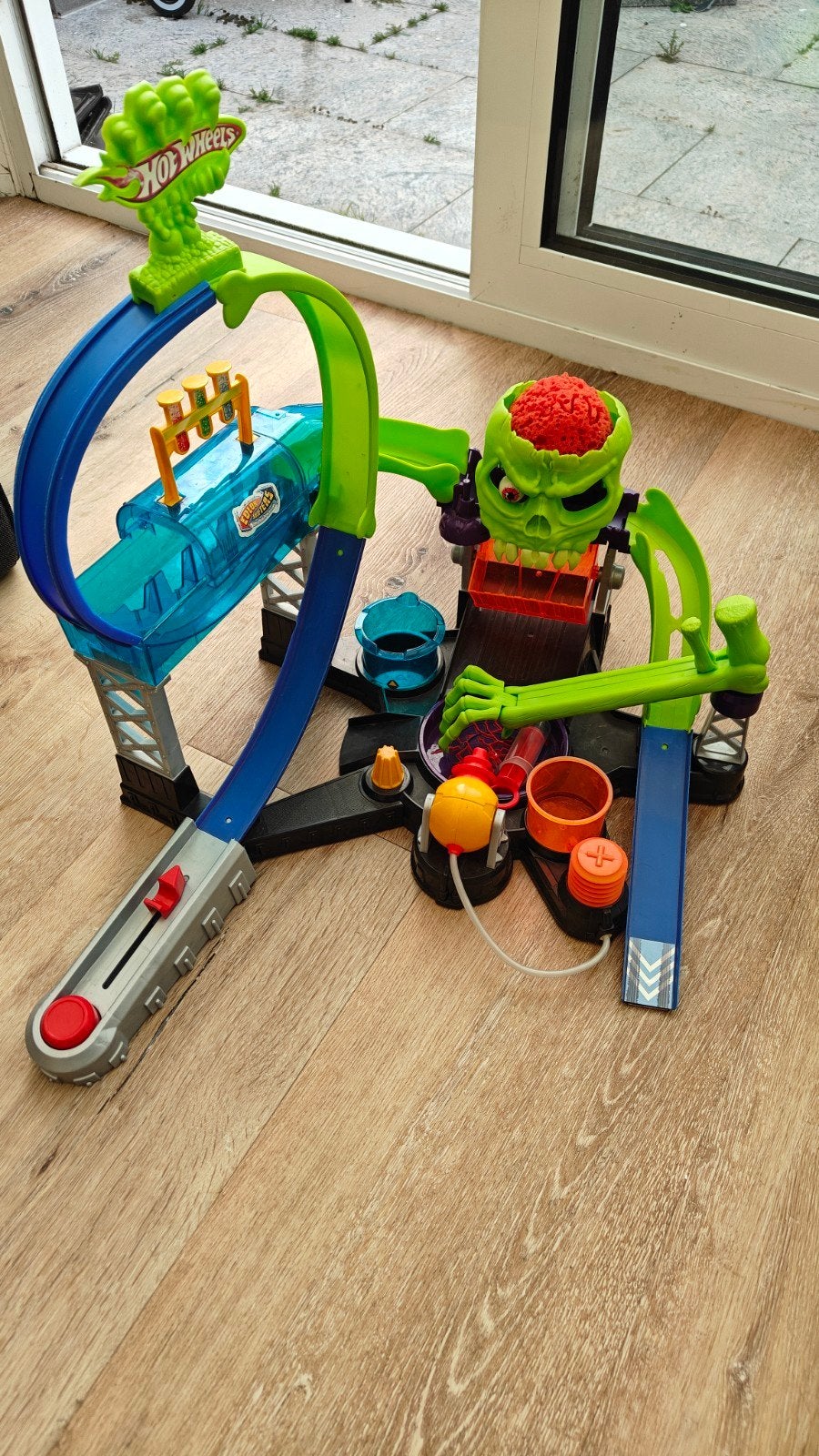 Hot Wheels Monster Truck Racebaan met Looping, Ophalen, Hot Wheels, Racebaan, Gebruikt