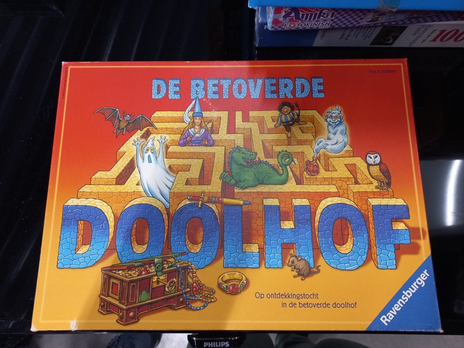 De Betoverde Doolhof - Ravensburger Bordspel, Ophalen, Zo goed als nieuw, Ravensburger