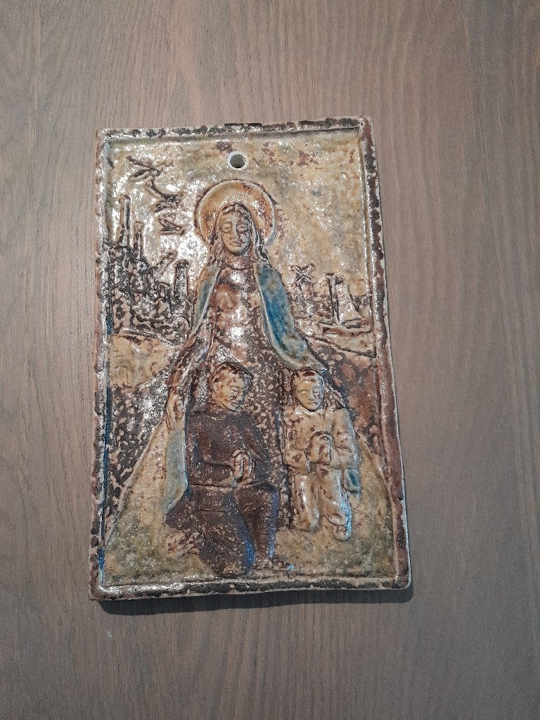 Beeld van Onze Lieve Vrouw van den Goeden Duik plaquette, Antiek en Kunst, Verzenden
