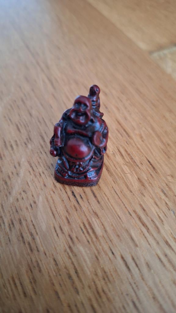 Kleine Chinese Boeddha voor geluk en welvaart, Ophalen of Verzenden, Zo goed als nieuw