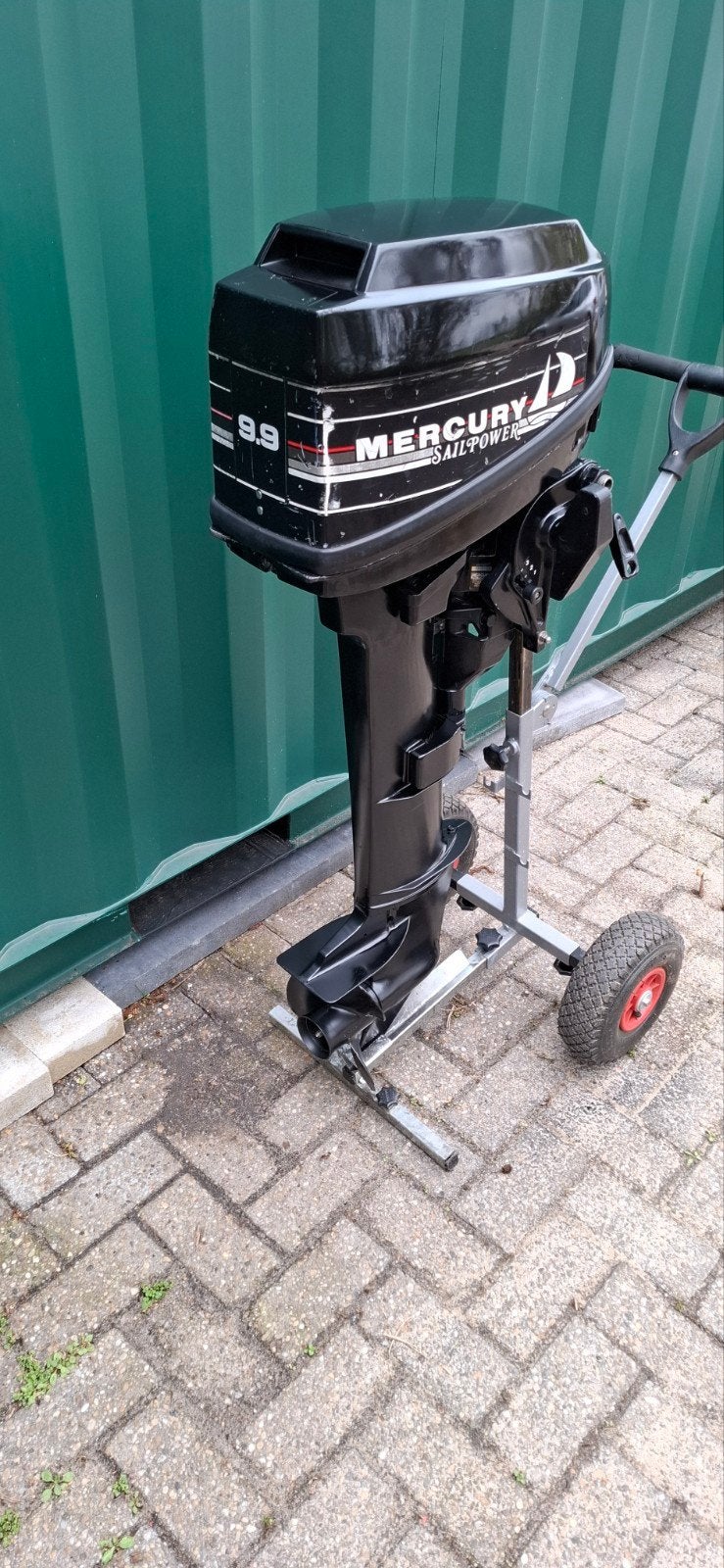 Mercury 9,9 pk sailpower afstandsbediening, Ophalen of Verzenden, Gebruikt, Motor en Techniek, Zeilboot of Motorboot