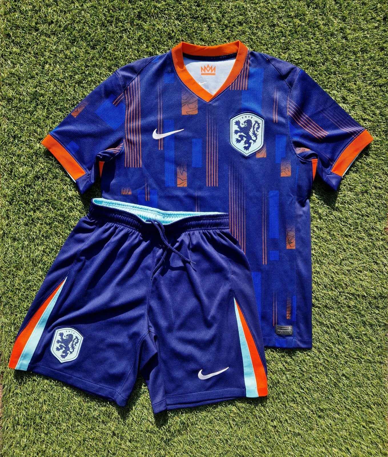 Nederlands elftal tenue 2024 Oranje KNVB shirt + broekje, Nike, Ophalen of Verzenden, Zo goed als nieuw, Voetbal