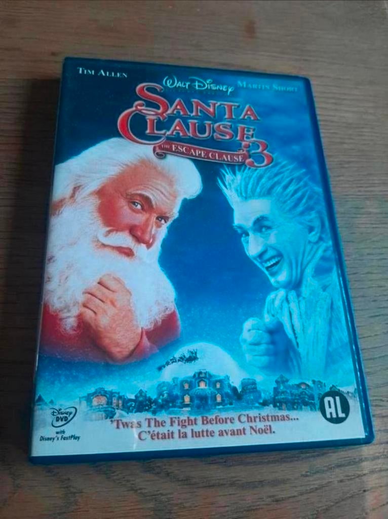 Disney The Santa Clause 3 the escape Clause dvd., Alle leeftijden, Ophalen of Verzenden, Zo goed als nieuw, Komedie