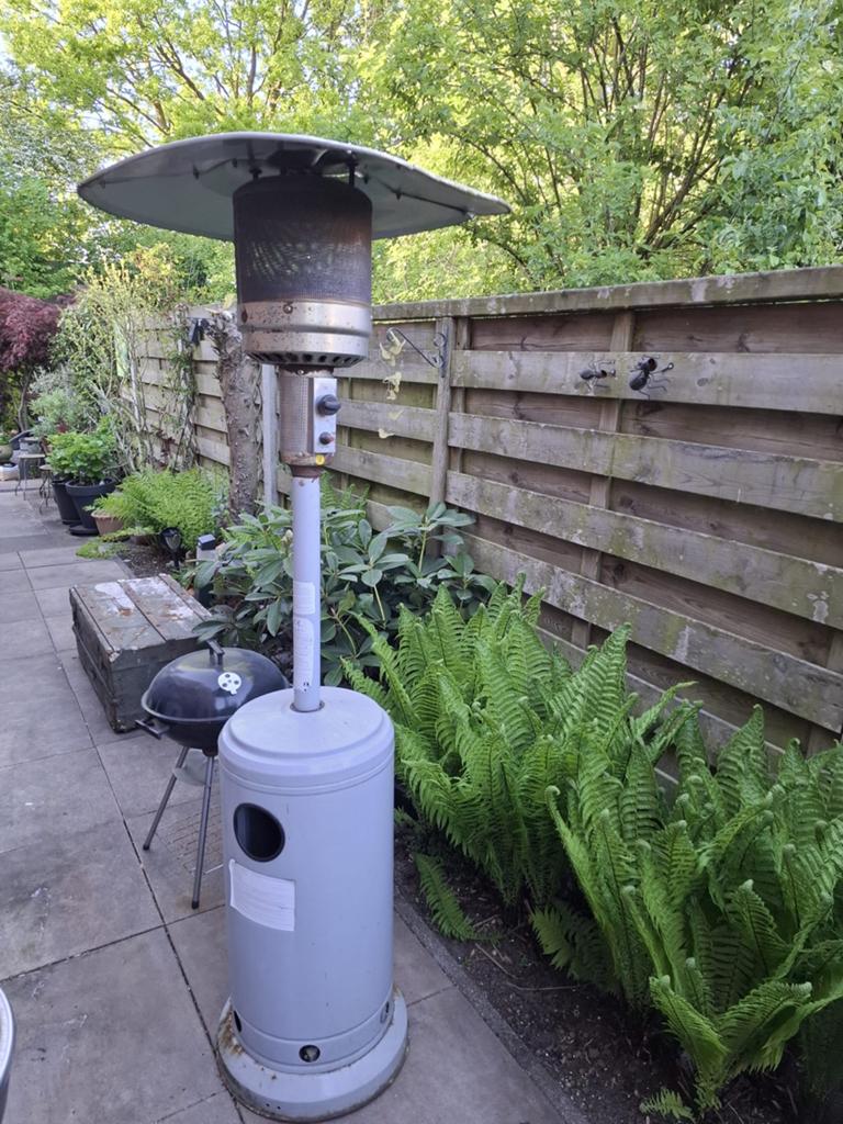 Terrasverwarmer op gas, Ophalen of Verzenden, Gebruikt, Gas, Vloer