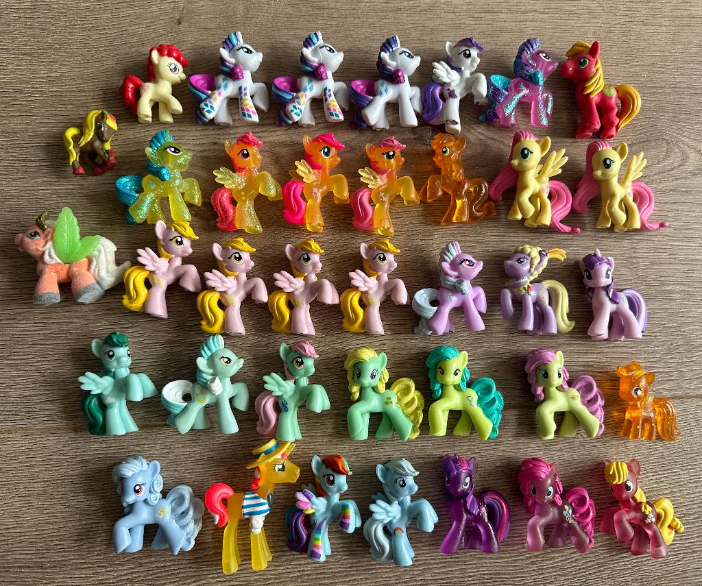 My little pony mini's collectie 41 Figuurtjes verrassingszak, Kinderen en Baby's, Speelgoed | My Little Pony, Ophalen of Verzenden