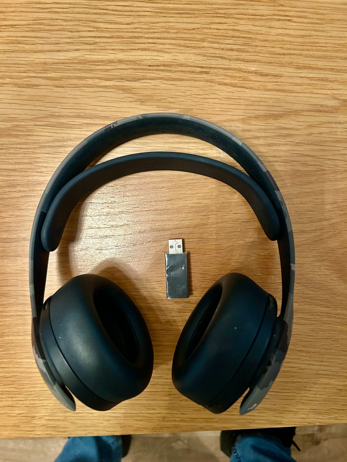 Sony 3D Pulse Headset - Camouflage Editie, Ophalen of Verzenden, Zo goed als nieuw, PlayStation 1, Draadloos