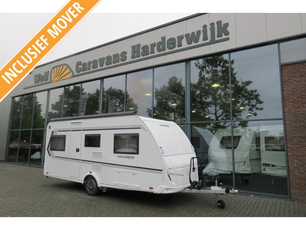 Weinsberg CaraOne Edition HOT 480 EU MOVER+CASSETTEL.+FIETSE, Overige merken, Fietsenrek, Rondzit, Bedrijf
