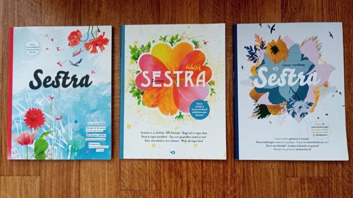Sestra Magazine Set - 3 Stuks, Ophalen, Zo goed als nieuw, Damesbladen