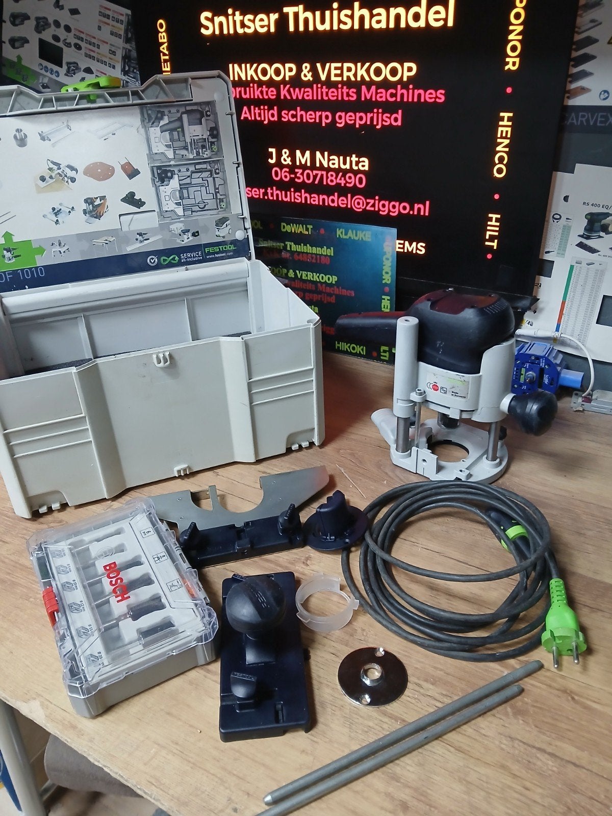 Festool Bovenfrees., Doe-het-zelf en Verbouw, Gereedschap | Freesmachines, Ophalen, Gebruikt, -, -