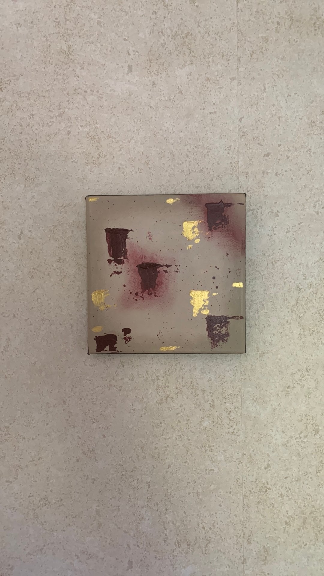 20 x 20cm, met Arylic verf gemaakt., Verzenden