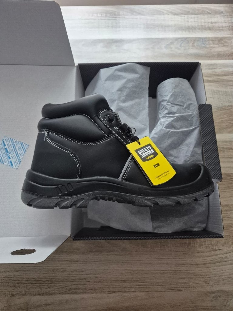 Safetyjogger EOS werkschoenen maat 44, Kleding | Heren, Ophalen, Safetyjogger, Zwart, Nieuw